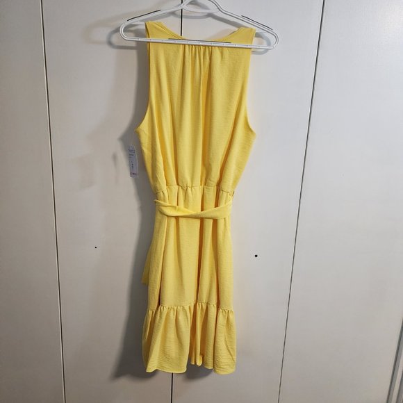 Tahari Arthur S. Levine Yellow Tank Sundress with Bottom Ruffle NWT | Size 10 - Picture 8 of 12
